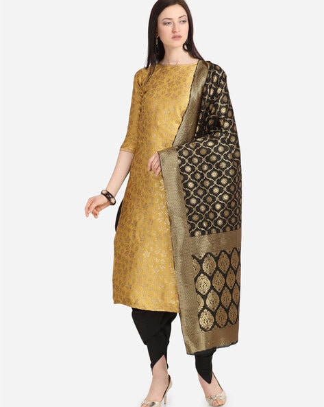 Woven Design Unstitched Dress Material Price in India