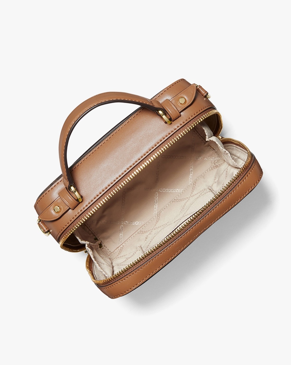 MICHAEL KORS Bag Shoulder Bag Crossbody Bag PVC Leather Total Pattern  Leather Bag Brown ref.435152 - Joli Closet