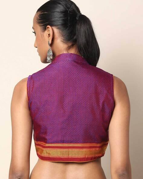 Buy Purple Blouses for Women by Indie Picks Online | Ajio.com