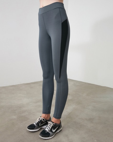 Buy Dark Grey Leggings for Women by TRENDYOL Online