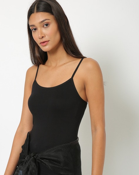 Buy Black Camisoles & Slips for Women by Amante Online