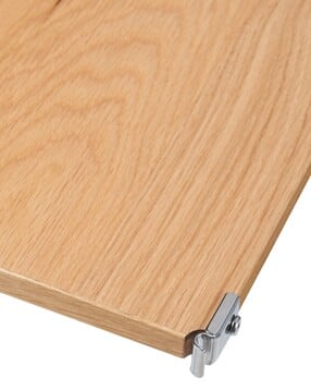muji Stainless Unit Shelf Additional Oak Shelf-picture-29