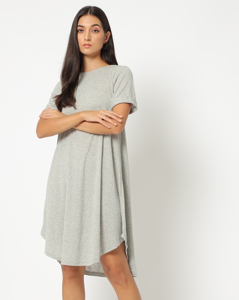 High low t outlet shirt dress