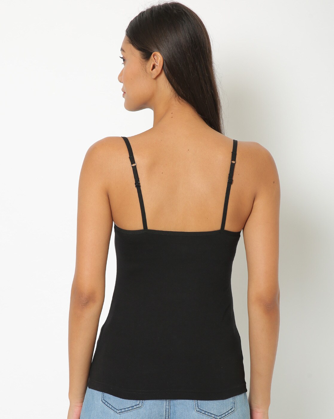 Buy Black Camisoles & Slips for Women by Amante Online