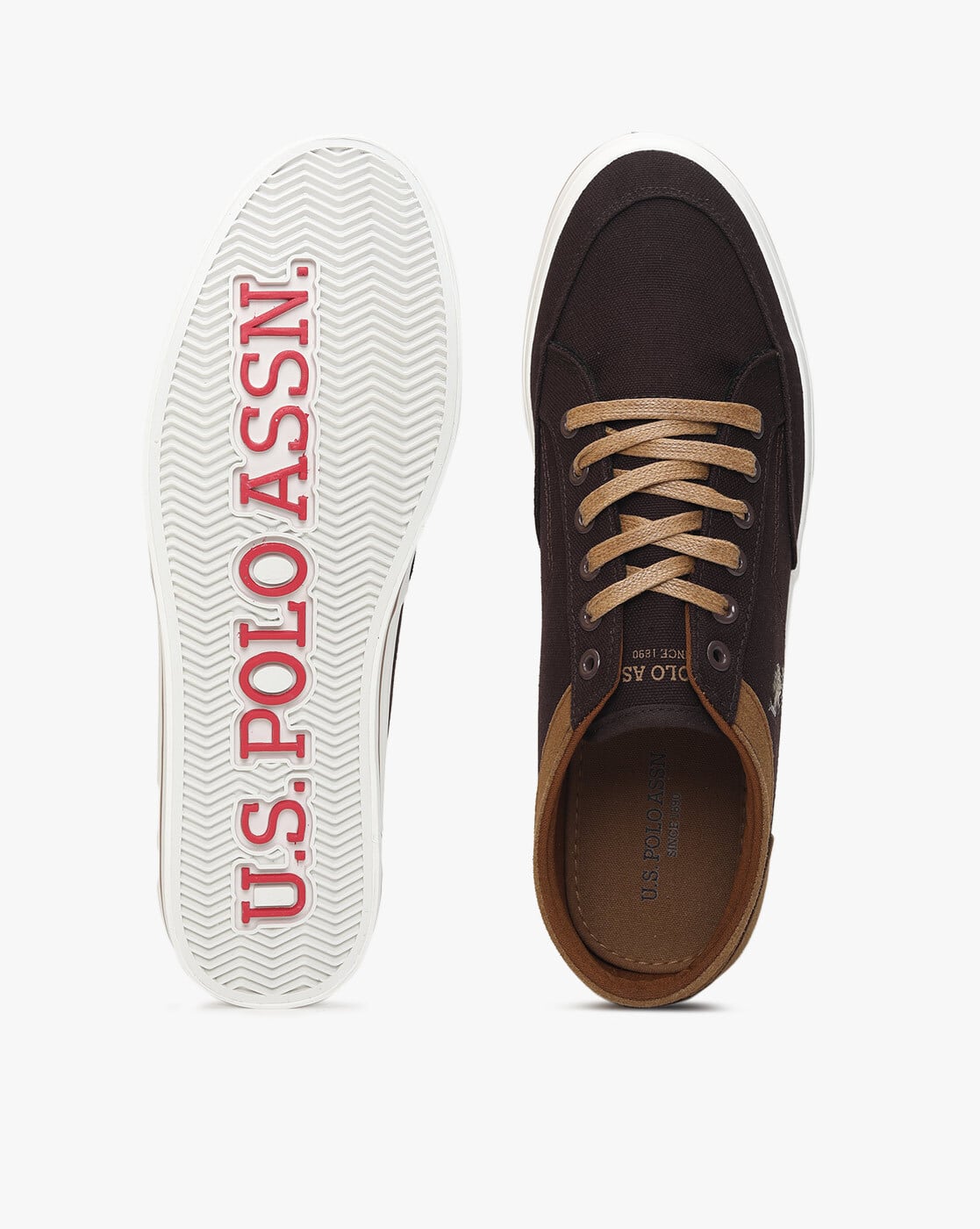 Buy Brown Sneakers for Men by U.S. Polo 