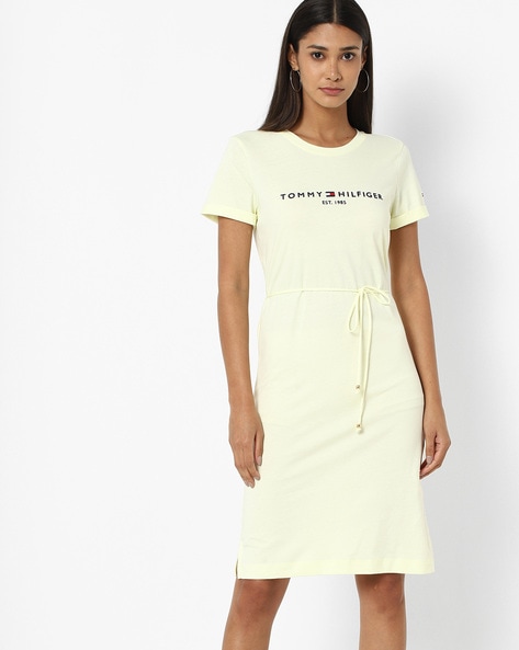 tommy hilfiger tie dress