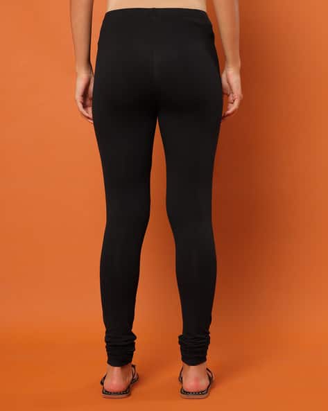 Buy Black Leggings for Women by Svrnaa 
