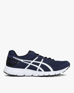 navy blue asics