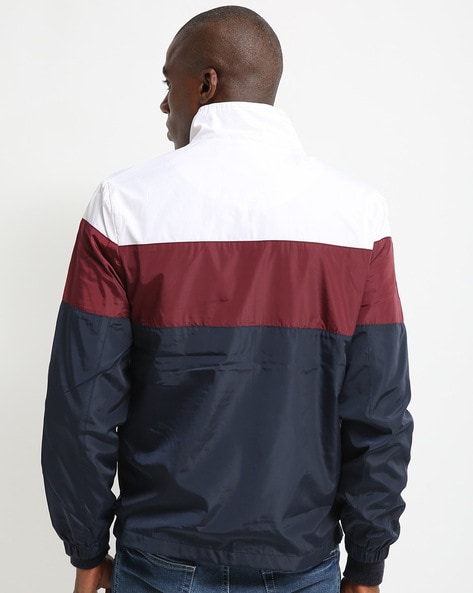 Buy Navy Blue White Maroon Jackets Coats for Men by ALTHEORY Online Ajio