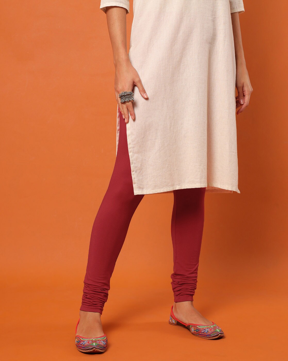Buy Grey Leggings for Women by Femea Online | Ajio.com