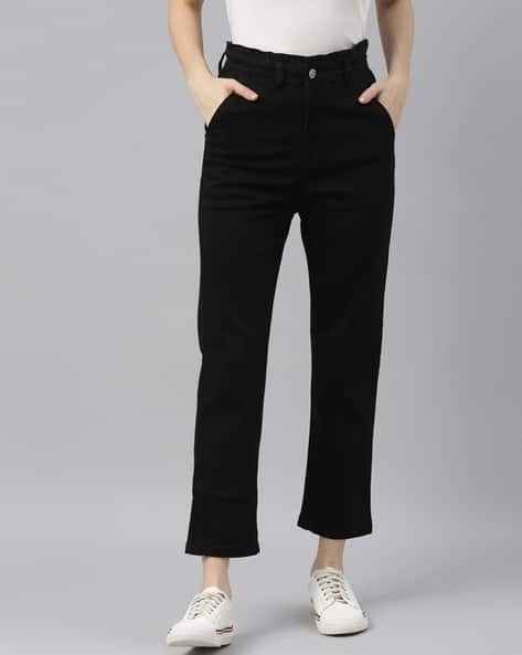 ZHEIA Ankle Length Boyfriend Jeans 