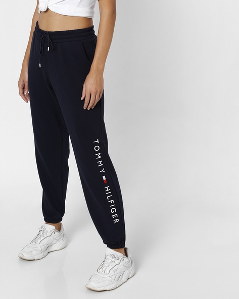  Tommy Hilfiger Performance Sweatpants – Joggers for Women with  Adjustable Drawstrings, Navy, Large : Clothing, Shoes & Jewelry