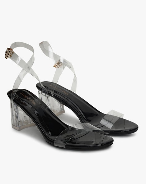 2020 Summer Womens Transparent Block Heel Transparent Sandals Luxury Clear  Dress Shoes With Low Heels From Twopills, $29.66 | DHgate.Com