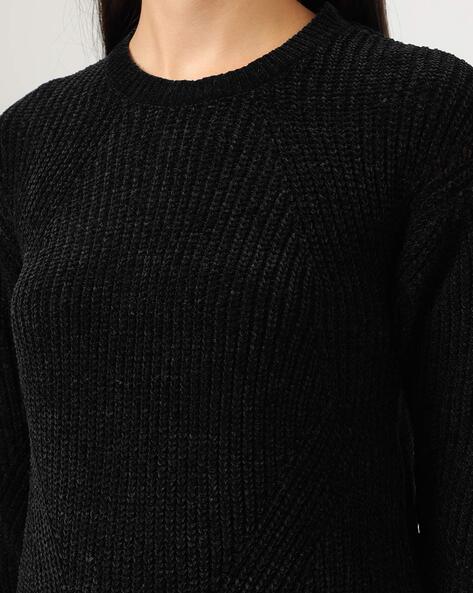 Black slim fit clearance sweater