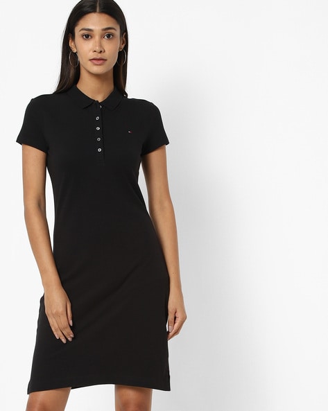 Cotton Polo T-shirt Dress