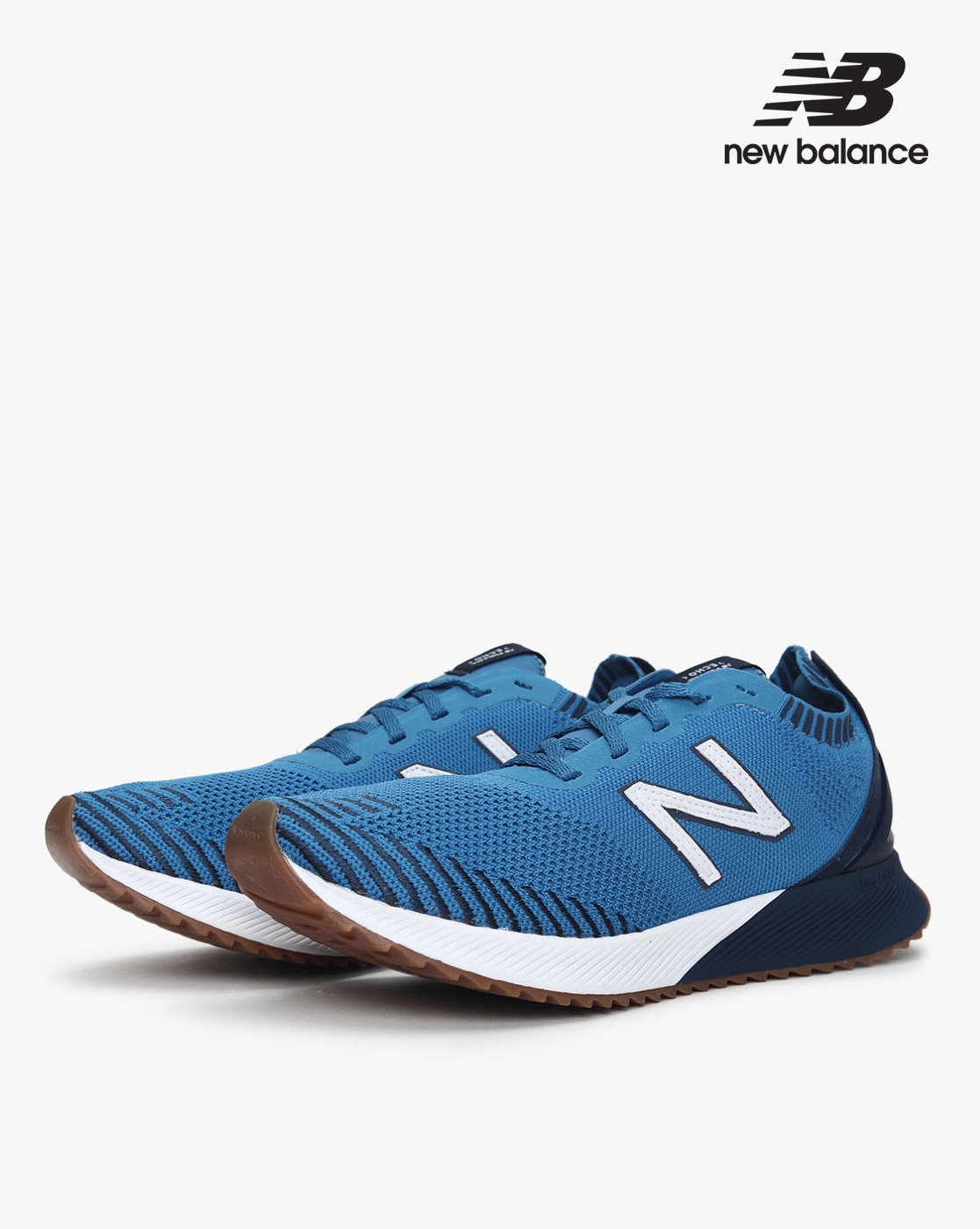 new balance textured lace up shoes