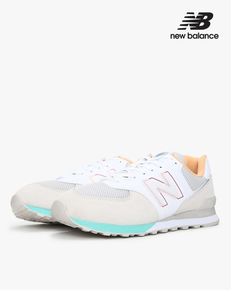 new balance 574 pink mist