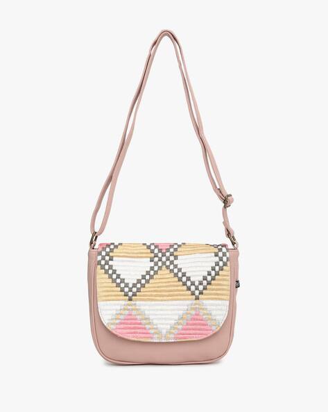 peach sling bag