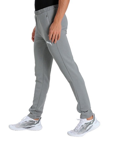Buy PUMA Grey Solid Regular Fit Baby Terry Womens Pants  Shoppers Stop