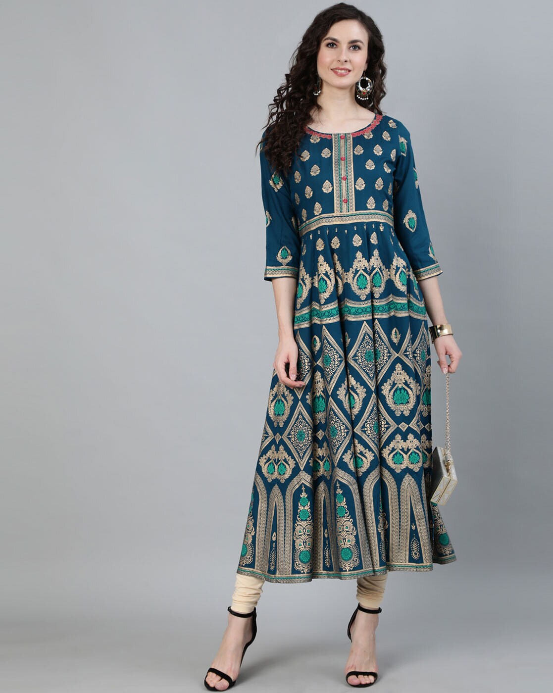 anarkali ajio kurtis