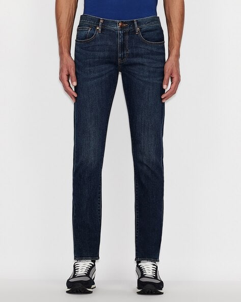 Buy Navy Blue Jeans for Men by ARMANI EXCHANGE Online 