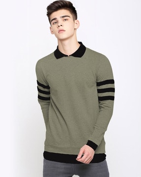 woolen t shirt with collar