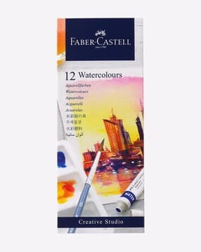 faber castell Set of 12 Water Colour Set-picture-45