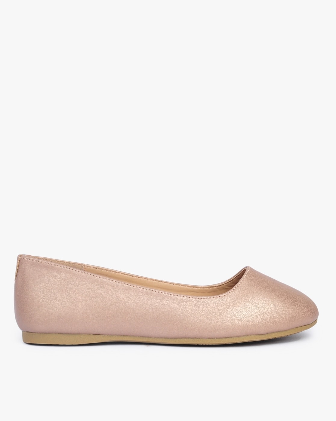 Buy Rose Gold Flat Shoes for Women by 