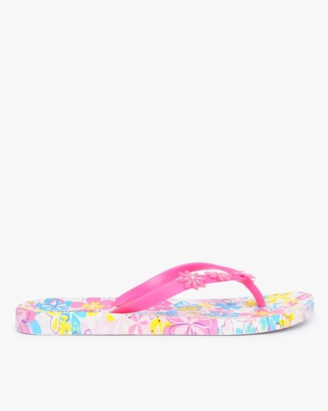 Pink reef flip discount flops