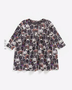 mothercare Halloween Pumpkin Print A-line Dress-picture-23