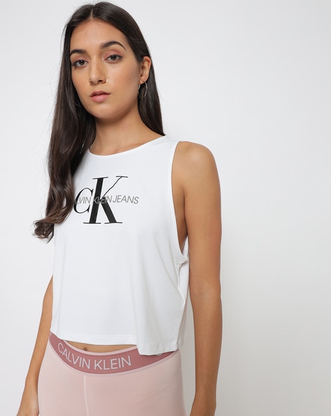 Buy White Tops for Women by Calvin Klein Jeans Online 