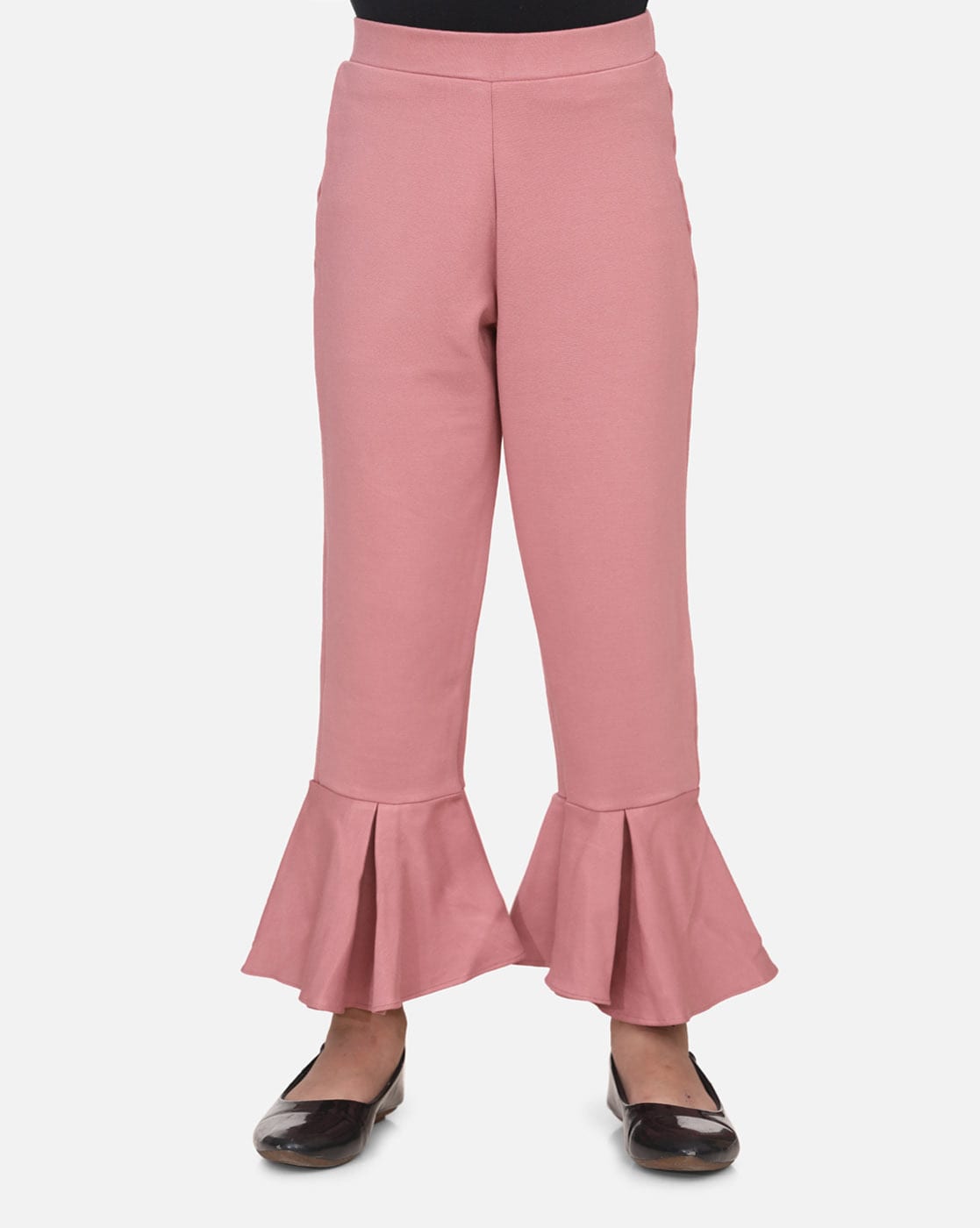 Fashion (white)High Waist Flare Pants Women Office Ladies Elegant Long Pant  Solid Wide Leg Bell-Bottom Trousers WEF @ Best Price Online | Jumia Kenya