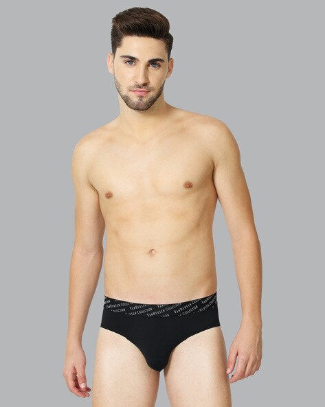 Buy Black Briefs for Men by VAN HEUSEN Online