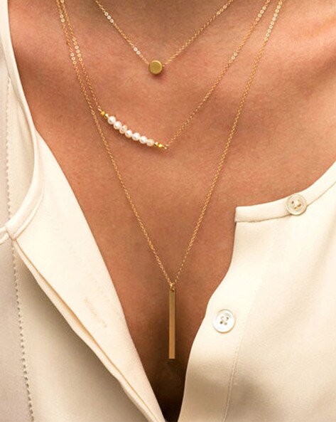 Layered Necklaces, Satellite Necklace – Capucinne