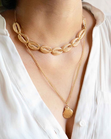 18K Three Gold Multi-Layered Necklaces – Humble Legends