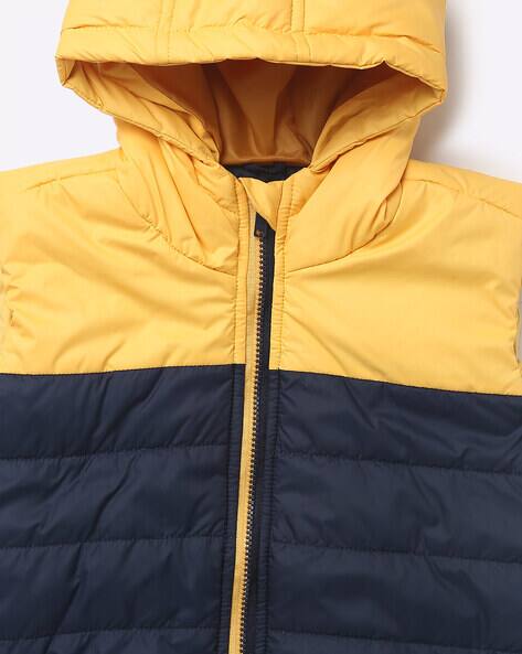 Colourblock Sleeveless Hooded Jacket view 3