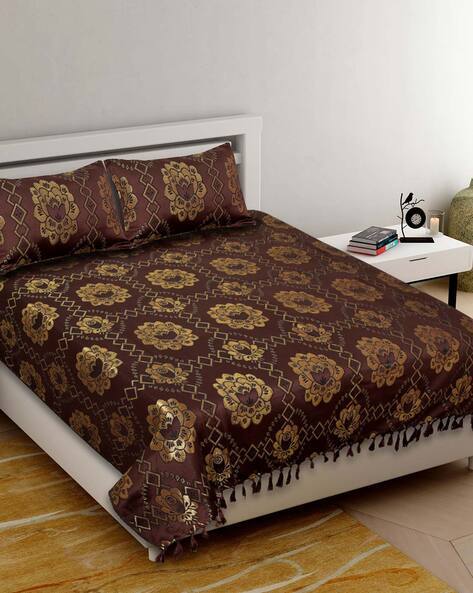 Buy Brown Bedsheets for Home \u0026 Kitchen 
