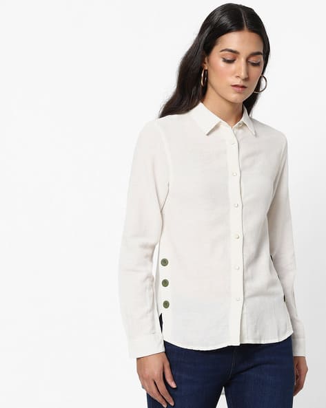 Buy White Shirts for Women by Pepe Jeans Online