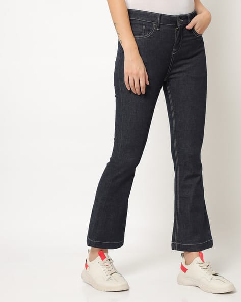 Women Mid-Rise Bootcut Jeans