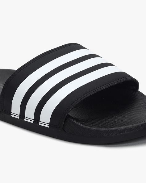 Black adidas slides discount womens