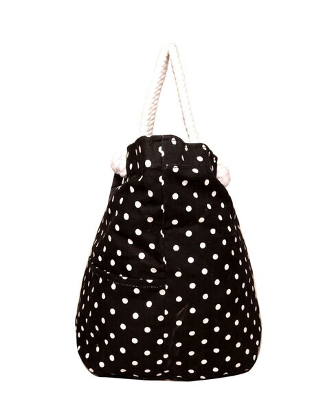 Black And White Polka Dot Bags