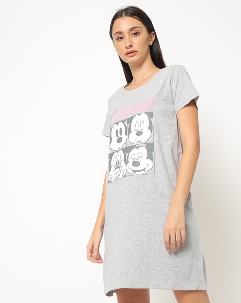 Disney Mickey Mouse Graphic Print Nightdress