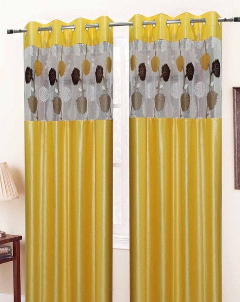 Yellow Curtains Accessories For, How To Fit Net Curtains