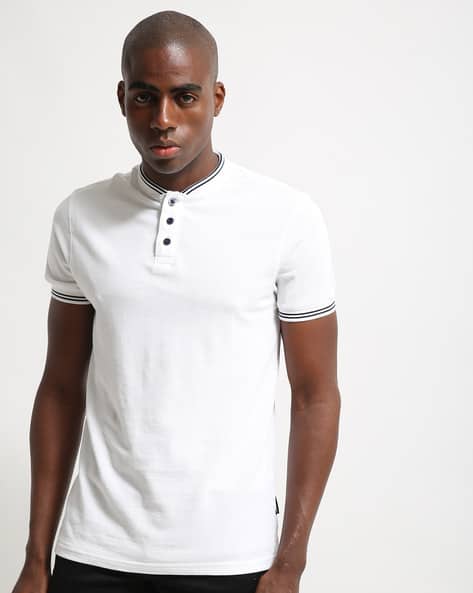 Buy White Tshirts for Men by ALTHEORY 
