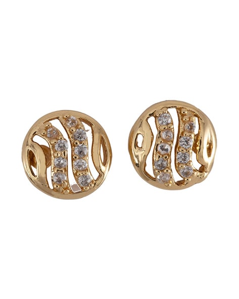 Gold studs deals online shopping