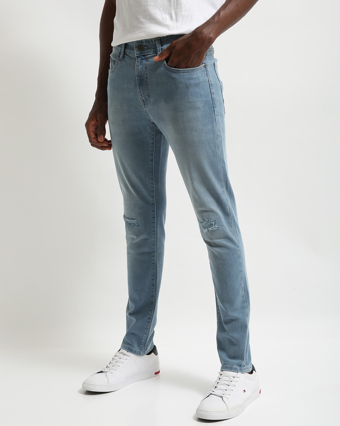 ASOS Super Skinny Jeans in Red for Men