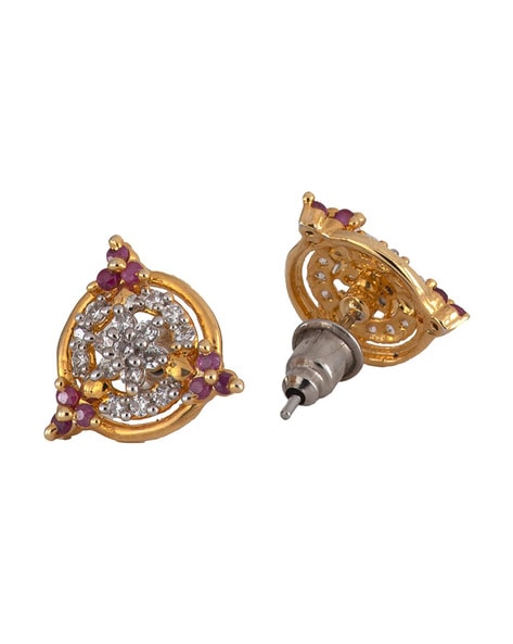 Buy Shinning Flower Nakshatra Sterling Silver Stud Earrings by Mannash™  Jewellery