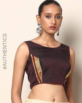 Buy Black Blouses for Women by Indie 