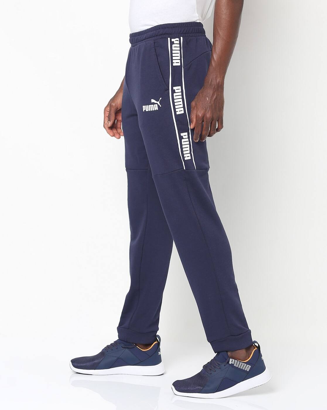 Buy Blue Track Pants for Men by Puma 