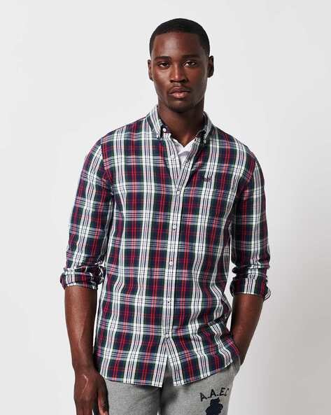 superdry red shirt